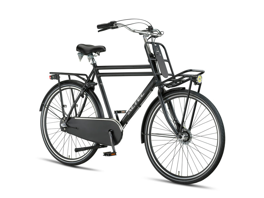 Altec Retro Transportfiets Mat Zwart