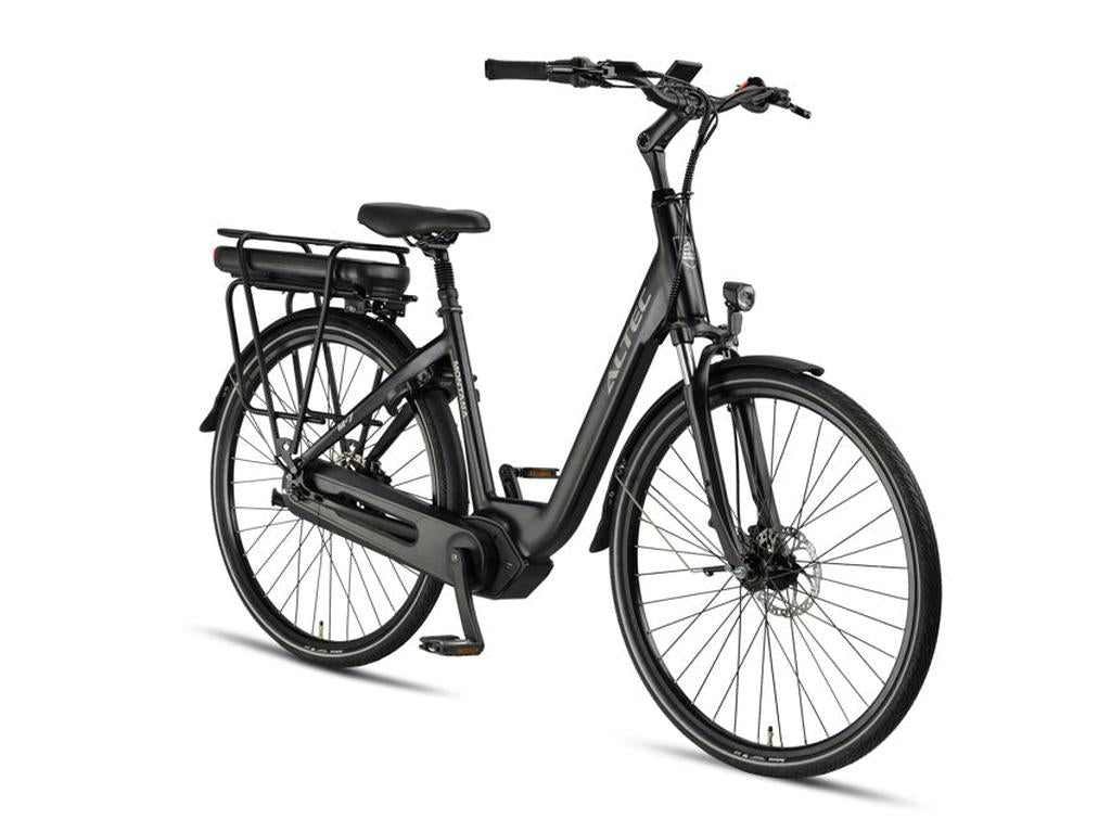 Altec Montana Next E-Bike Mat Zwart - Refurbished tweedehands fiets - Detail 2