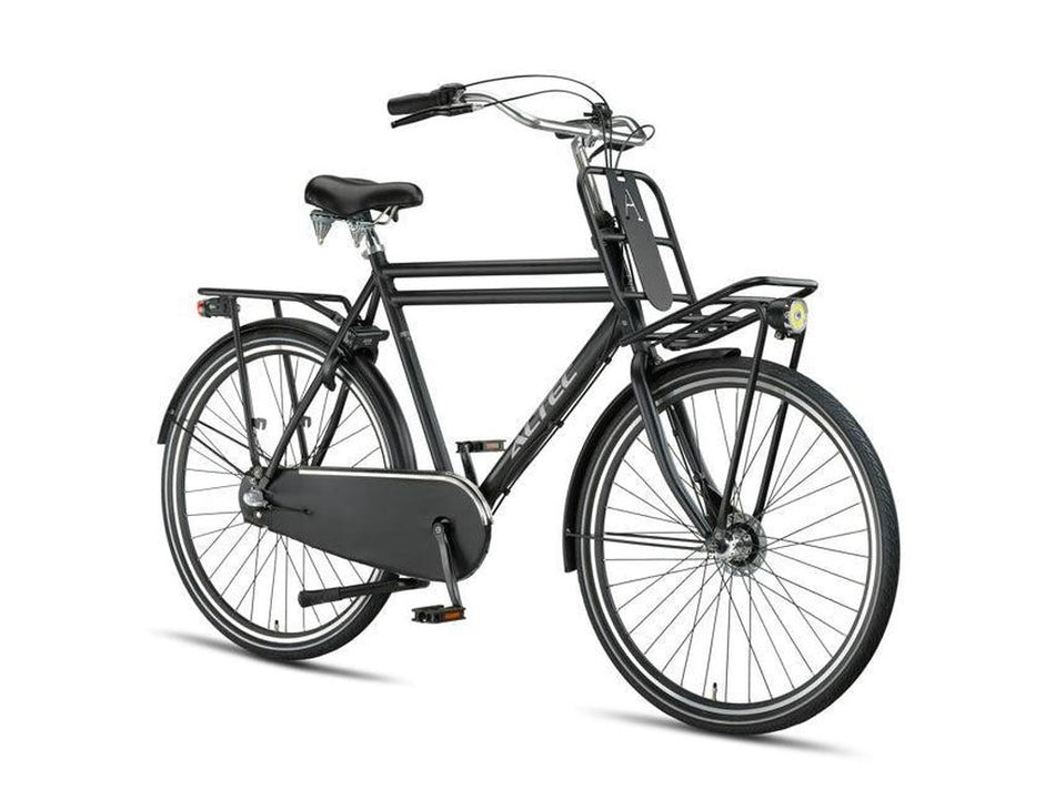 Altec Retro Transportfiets Mat Zwart