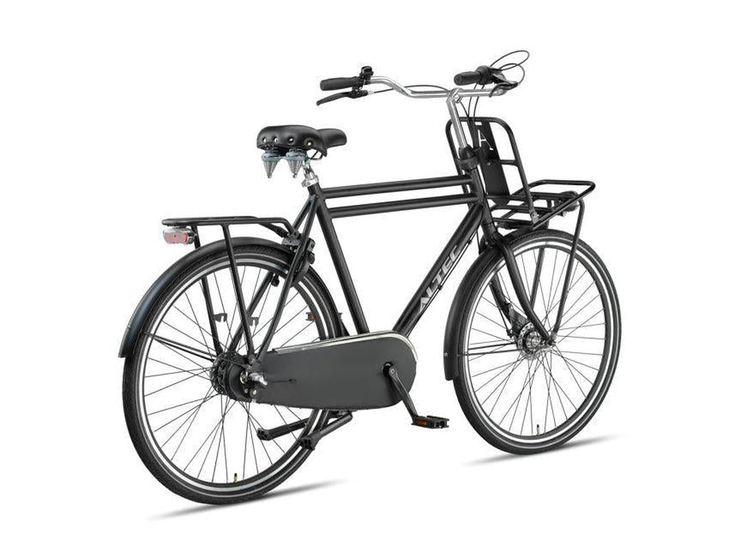 Altec Retro Transportfiets Mat Zwart - Vergrote foto