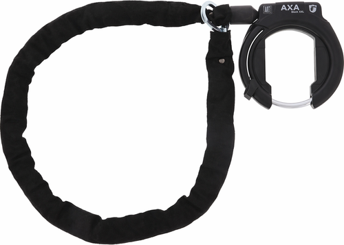 Axa Block XXL ART2 en insteekketting 120cm gemonteerd