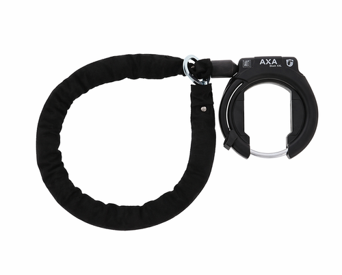 Axa Block XXL ART2 en insteekketting 120cm gemonteerd