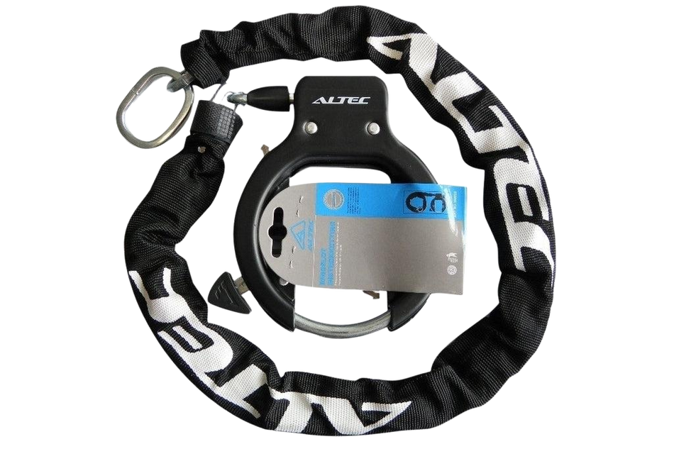 Altec ringslot en Altec insteekketting gemonteerd